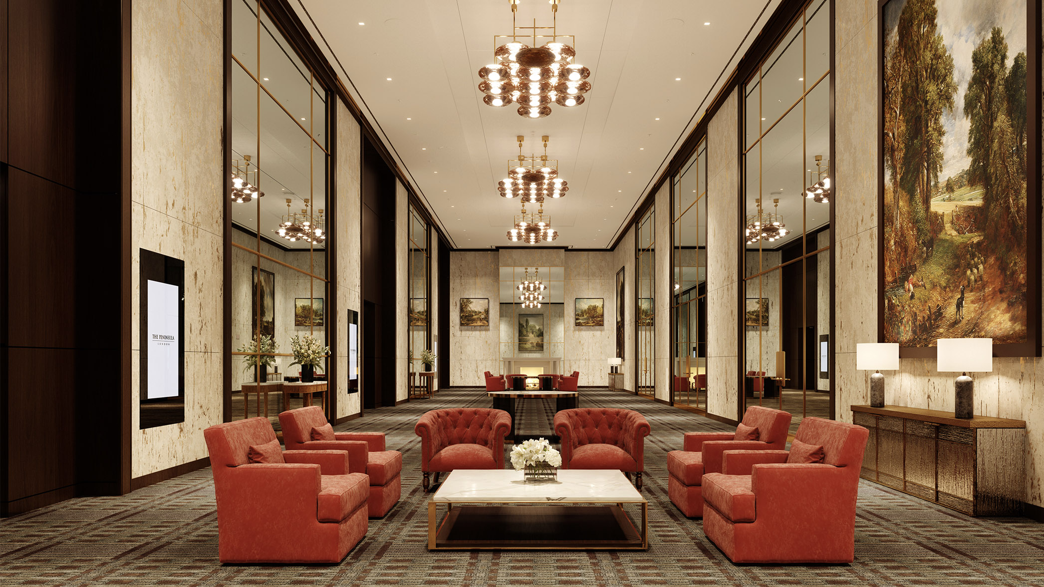 Ballroom Meetings And Event Spaces In Belgravia The Peninsula London Hotel 