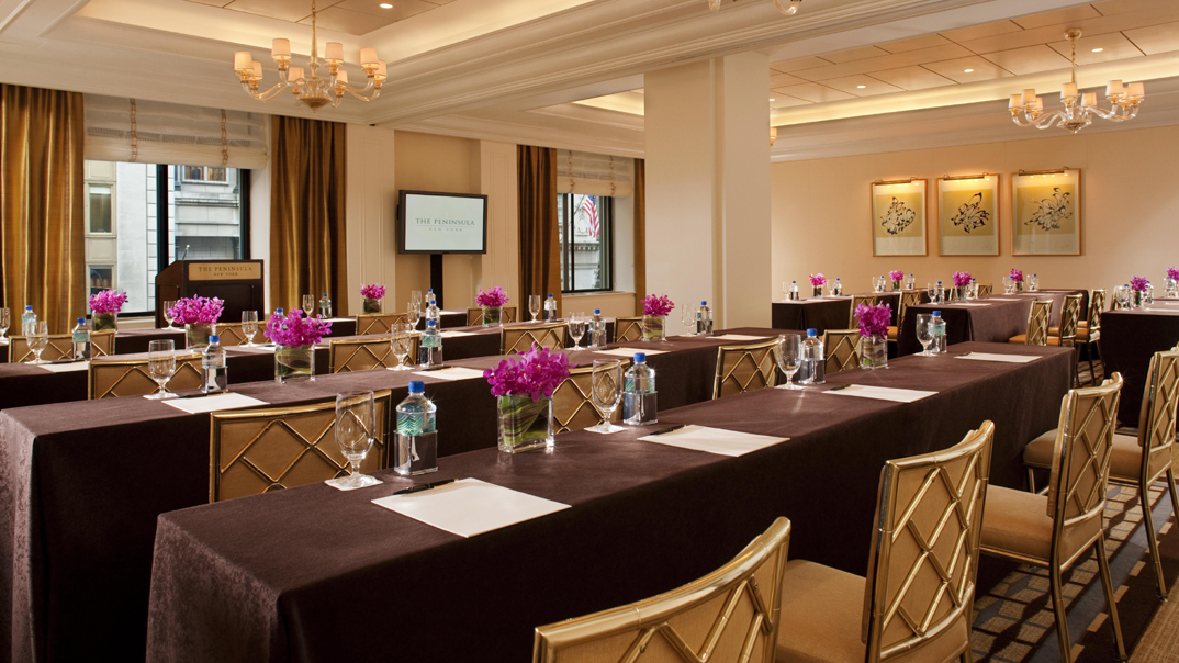Nyc Event And Meeting Spaces The Peninsula New York