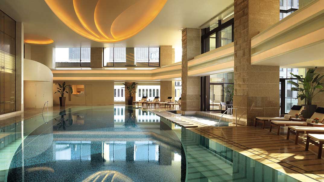 Tokyo Health Club With Pool Jacuzzi The Peninsula Tokyo